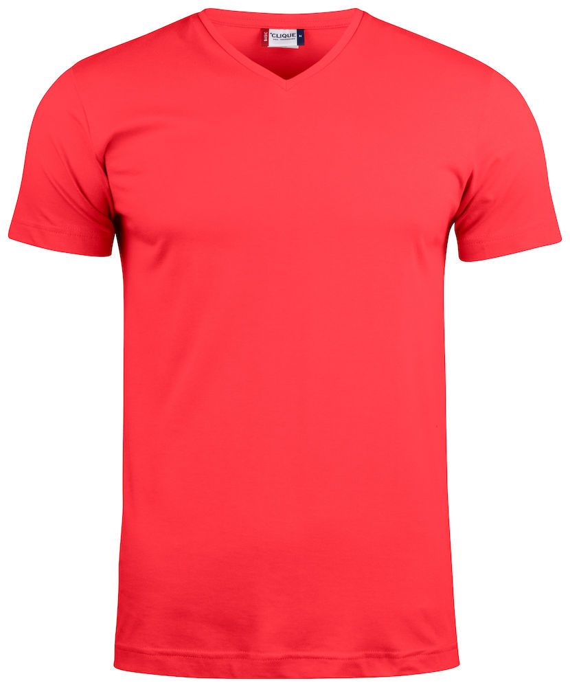 Clique Unisex Basic V-Neck Tee.
