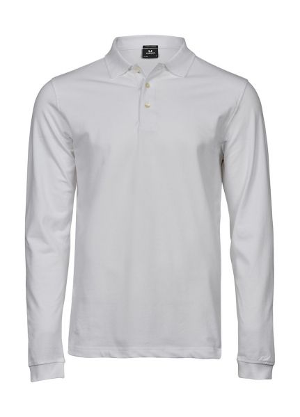 Tee Jays Mens Luxury Stretch L/S Polo.