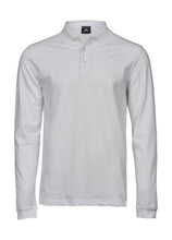 Load image into Gallery viewer, Tee Jays Mens Luxury Stretch L/S Polo
