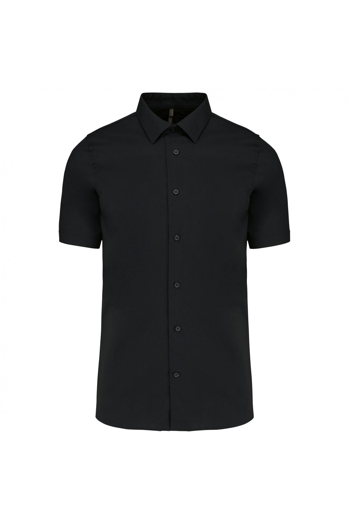 Kariban Mens Stretch S/S Shirt.