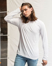 Load image into Gallery viewer, AWDis Mens L/S Tri-Blend T
