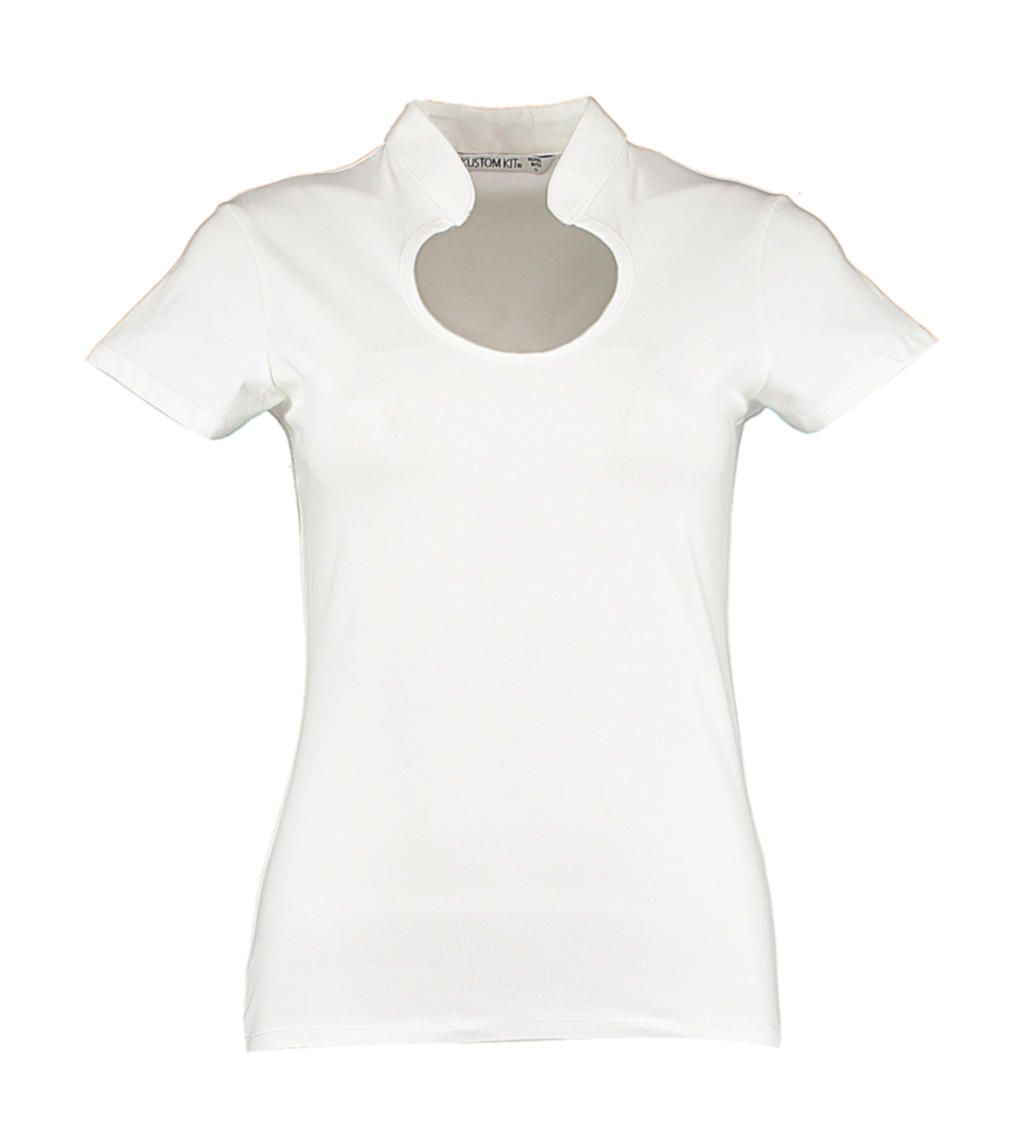 Kustom Kit Keyhole Neck Top.