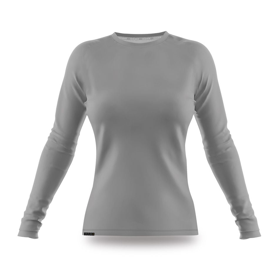 OceanR Wave Collection Ladies L/S Rash Guard.