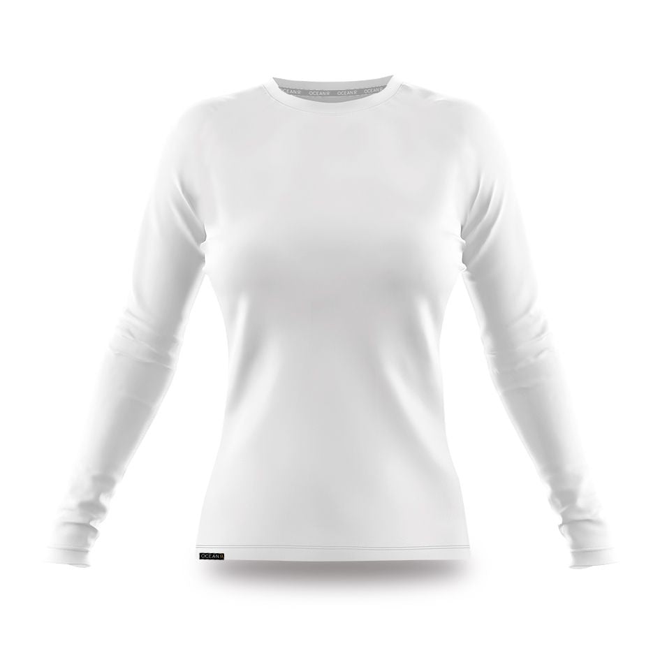 OceanR Wave Collection Ladies L/S Rash Guard.