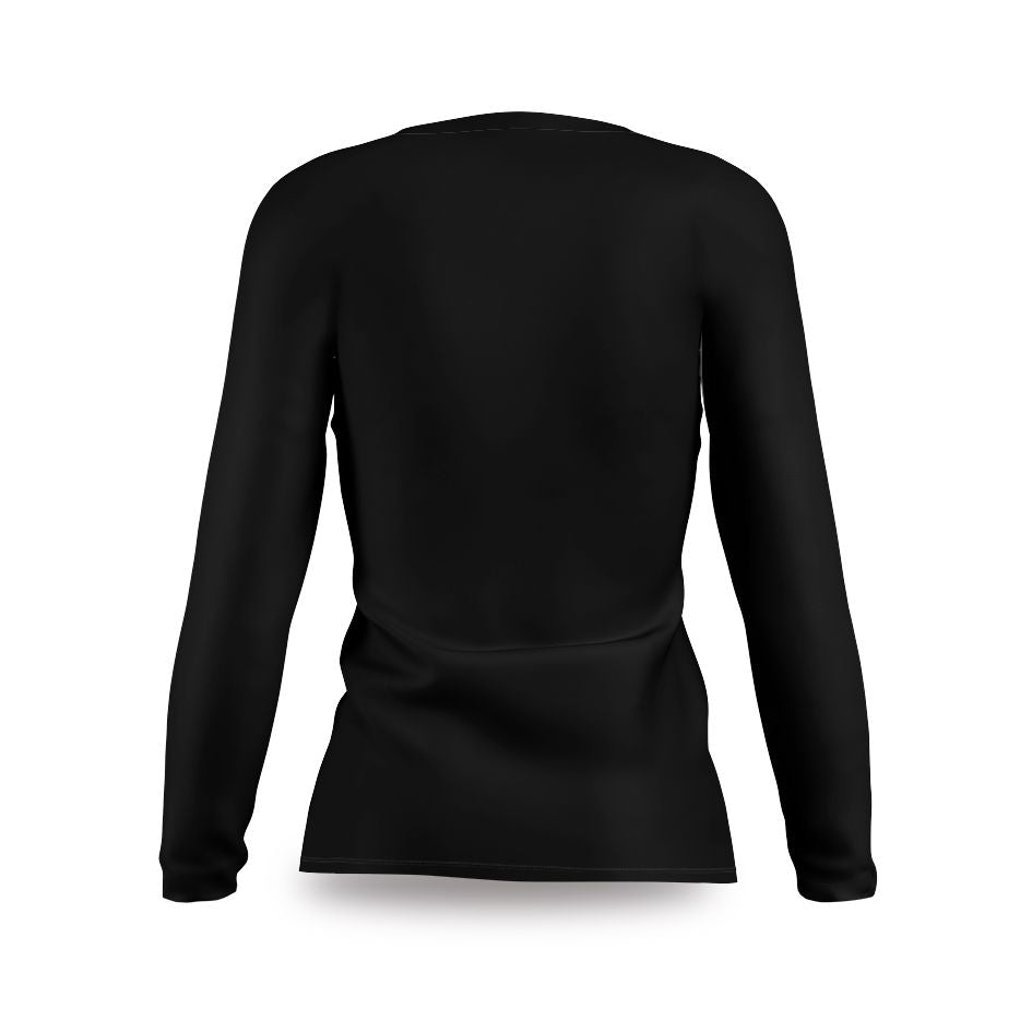 OceanR Wave Collection Ladies L/S Rash Guard.