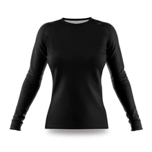 Load image into Gallery viewer, OceanR Wave Collection Ladies L/S Rash Guard
