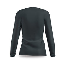 Load image into Gallery viewer, OceanR Wave Collection Ladies L/S Rash Guard
