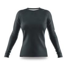 Load image into Gallery viewer, OceanR Wave Collection Ladies L/S Rash Guard
