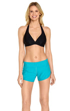 Load image into Gallery viewer, Wet Effect Ladies Swim Boardshorts
