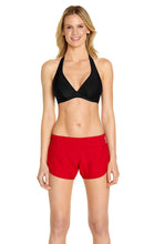 Load image into Gallery viewer, Wet Effect Ladies Swim Boardshorts
