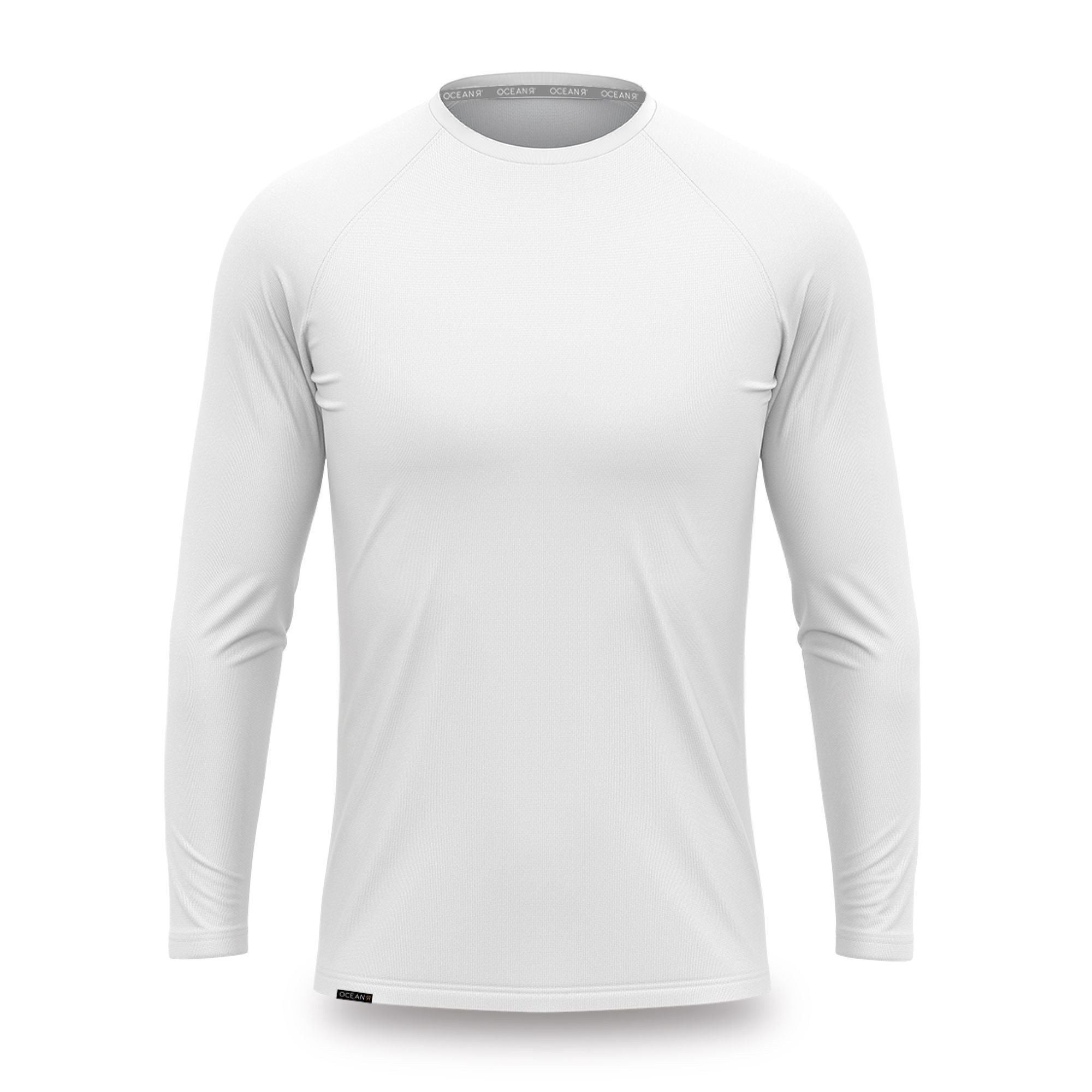 OceanR Wave Collection Mens L/S Rash Guard.