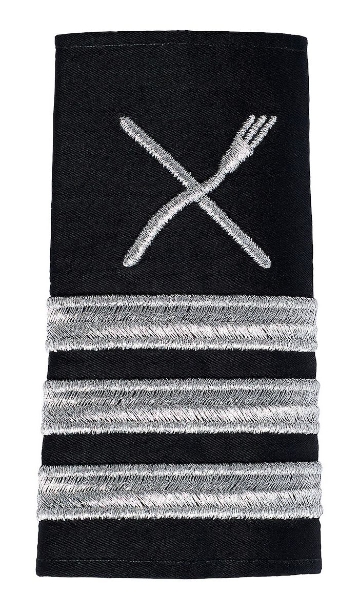 Marinepool Silver Epaulettes.