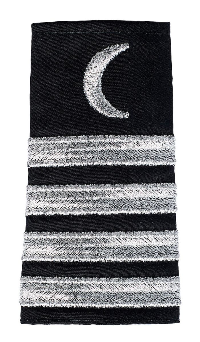 Marinepool Silver Epaulettes.
