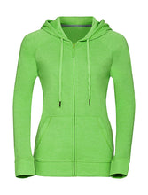 Load image into Gallery viewer, Russell Ladies HD Zipped Hoodie

