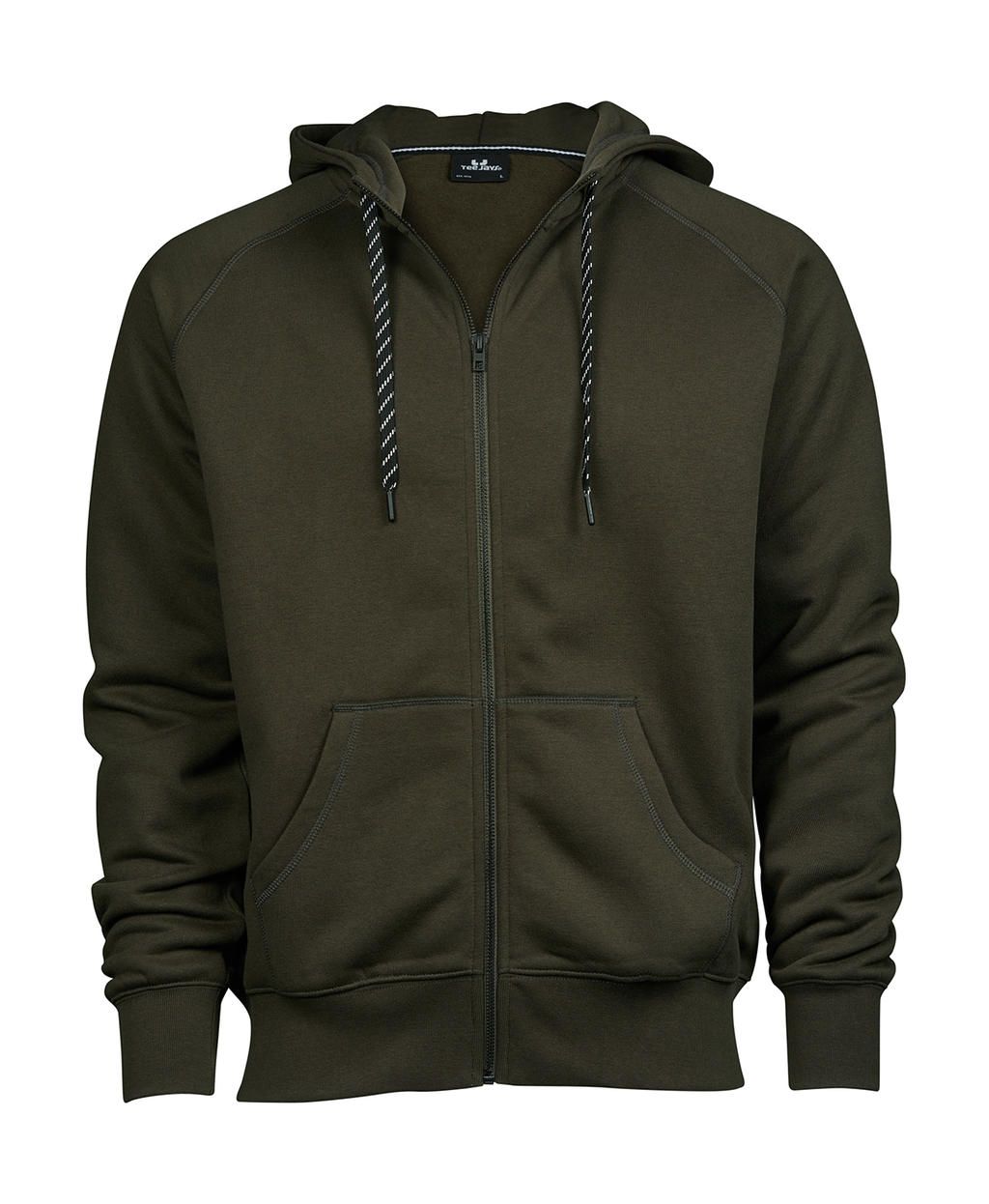 Tee Jays Mens Full Zip Hoodie.