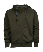 Load image into Gallery viewer, Tee Jays Mens Full Zip Hoodie
