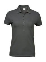 Load image into Gallery viewer, Tee Jays Ladies Luxury Stretch Polo
