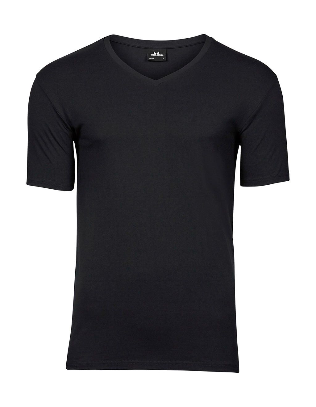 Tee Jays Mens Stretch V-Neck T-Shirt