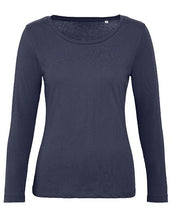 Load image into Gallery viewer, B&amp;C Ladies L/S Organic Inspire T-Shirt
