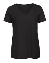 Load image into Gallery viewer, B&amp;C Ladies Organic Inspire V-Neck T-Shirt
