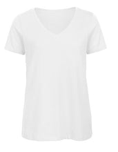Load image into Gallery viewer, B&amp;C Ladies Organic Inspire V-Neck T-Shirt

