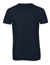 Load image into Gallery viewer, B&amp;C Mens Triblend V-Neck T-Shirt
