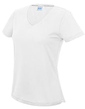 Load image into Gallery viewer, AWDis Ladies S/S V-neck Girlie T-Shirt
