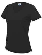 Load image into Gallery viewer, AWDis Ladies S/S V-neck Girlie T-Shirt
