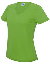 Load image into Gallery viewer, AWDis Ladies S/S V-neck Girlie T-Shirt
