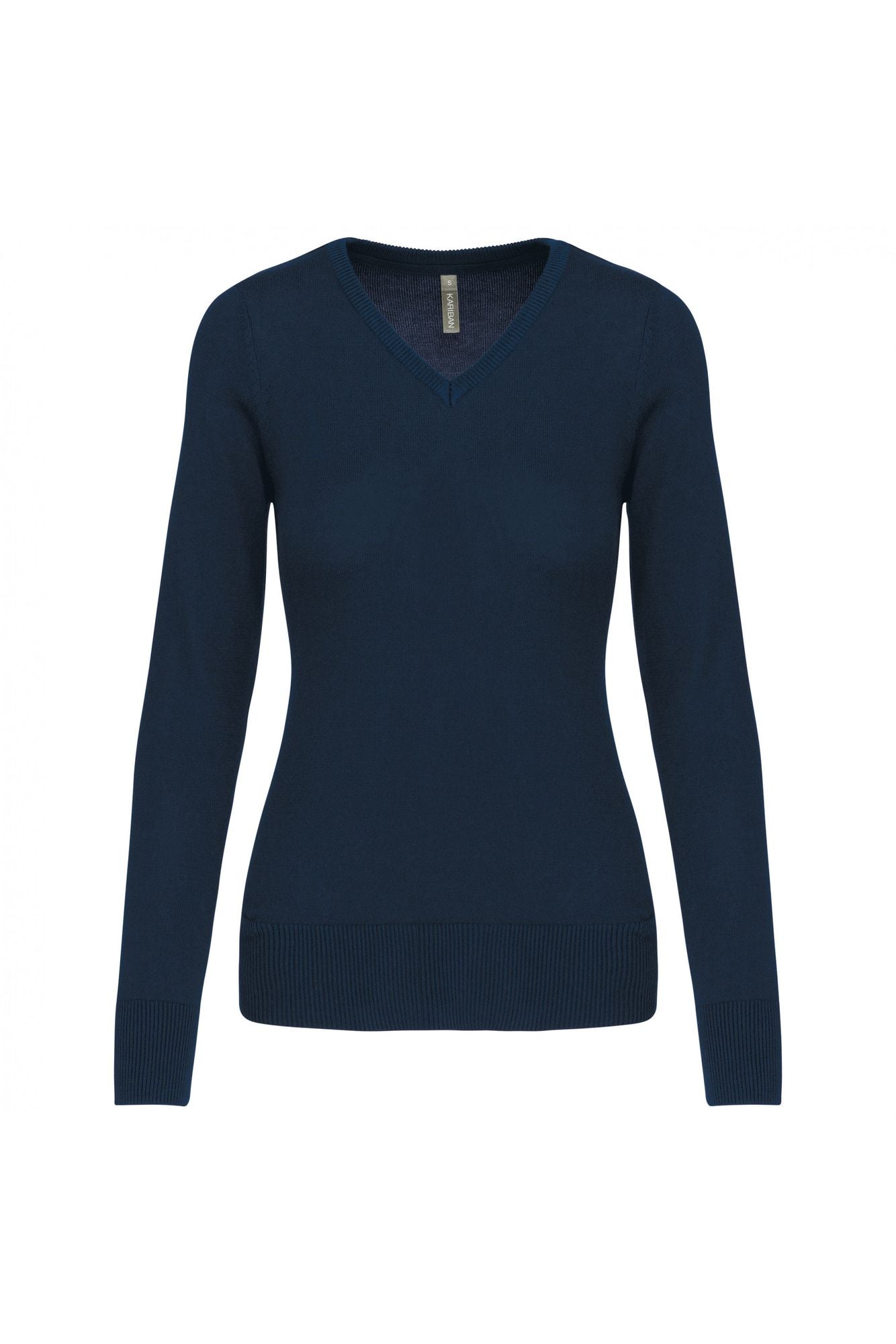 Kariban Ladies V-Neck Jumper.