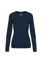 Load image into Gallery viewer, Kariban Ladies V-Neck Jumper
