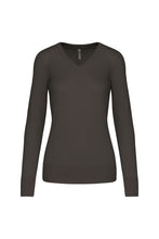 Load image into Gallery viewer, Kariban Ladies V-Neck Jumper
