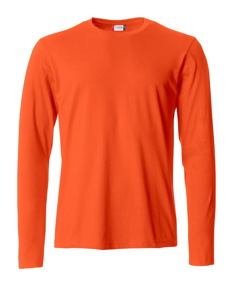 Clique Mens Basic L/S T-Shirt.