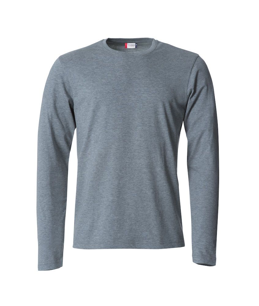 Clique Mens Basic L/S T-Shirt.