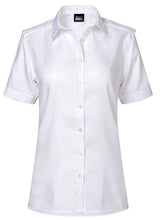 Load image into Gallery viewer, Marinepool Ladies S/S Pilot No Pocket Shirt
