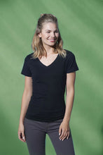 Load image into Gallery viewer, Clique Ladies Arden V-neck T-shirt
