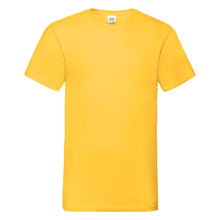 Load image into Gallery viewer, Fruit of the Loom Mens V-Neck Valueweight T-shirt
