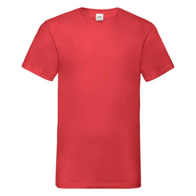 Load image into Gallery viewer, Fruit of the Loom Mens V-Neck Valueweight T-shirt
