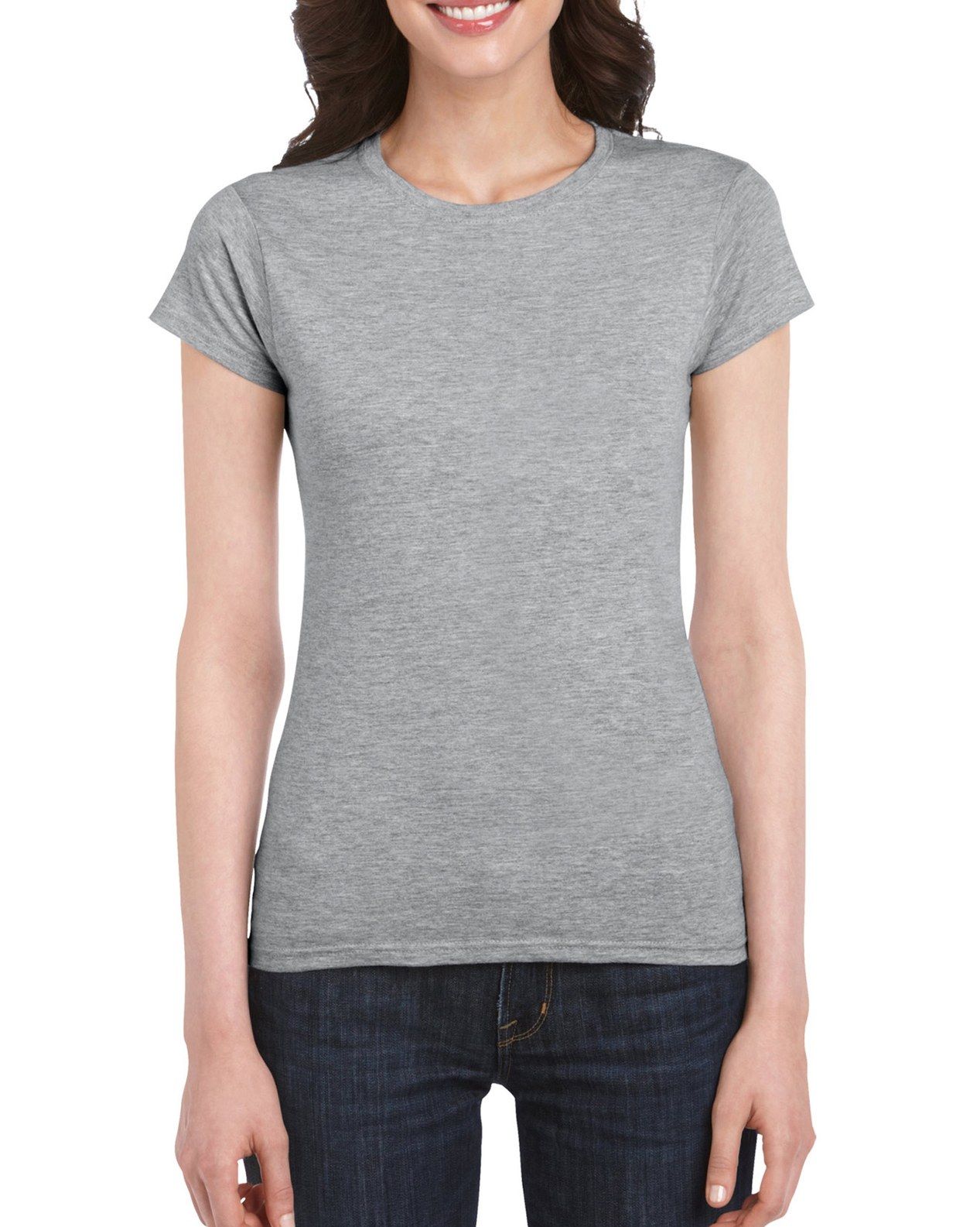Gildan Ladies Softstyle T-Shirt.