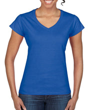 Load image into Gallery viewer, Gildan Ladies Softstyle V-Neck T-Shirt

