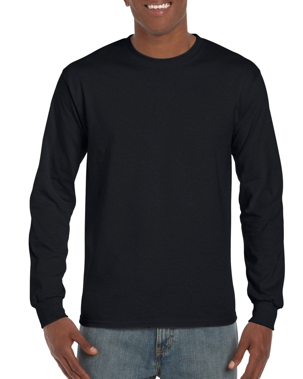Gildan Mens L/S Ultra Cotton T-Shirt