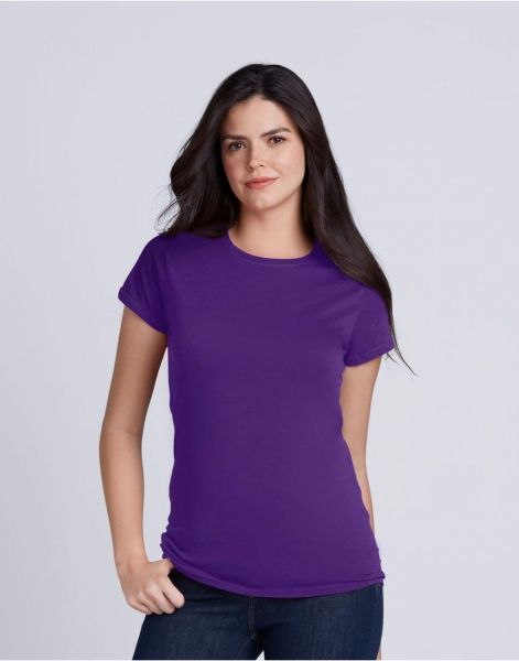 Gildan Ladies Softstyle T-Shirt.