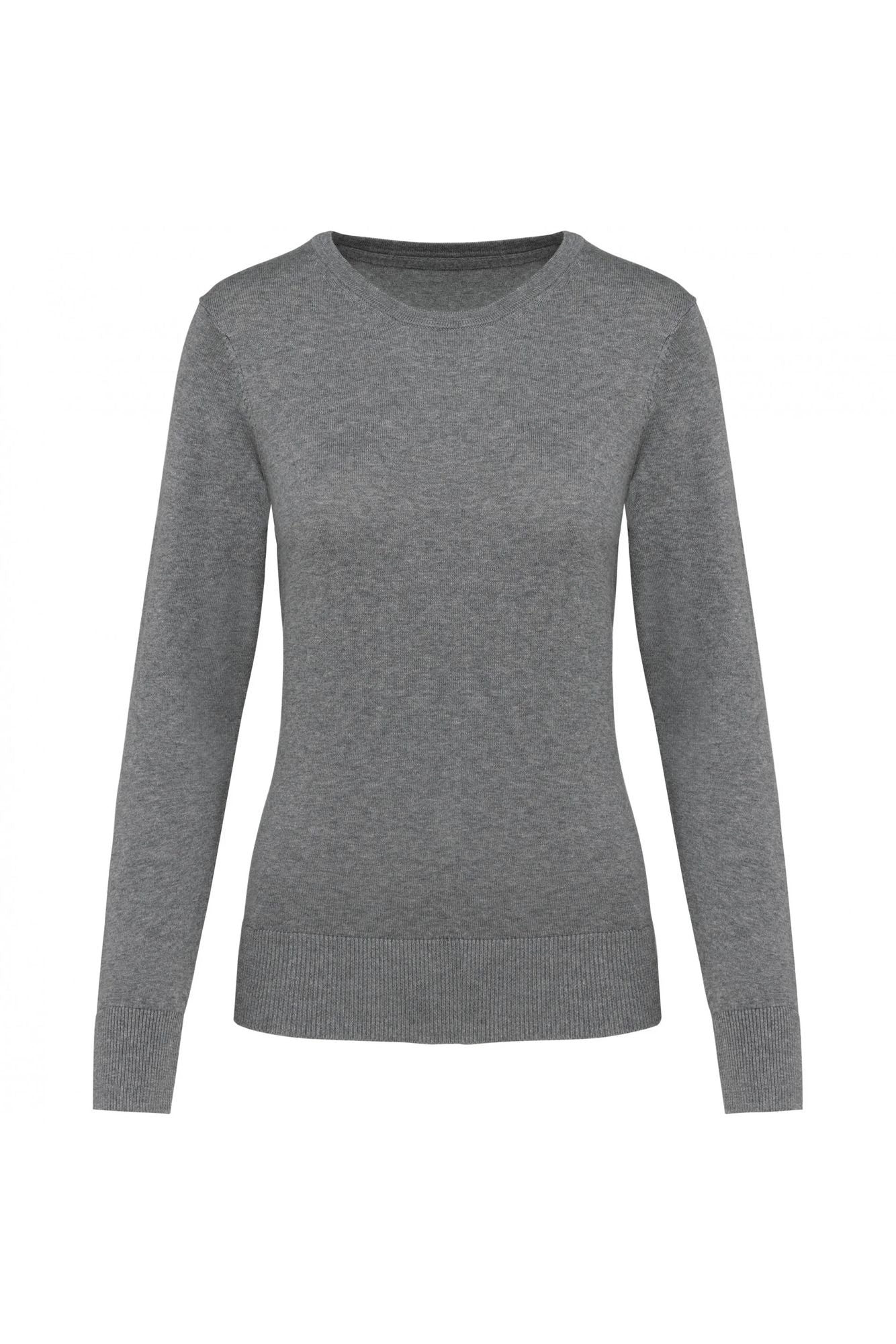 Kariban Ladies Crew Neck Supima Jumper.