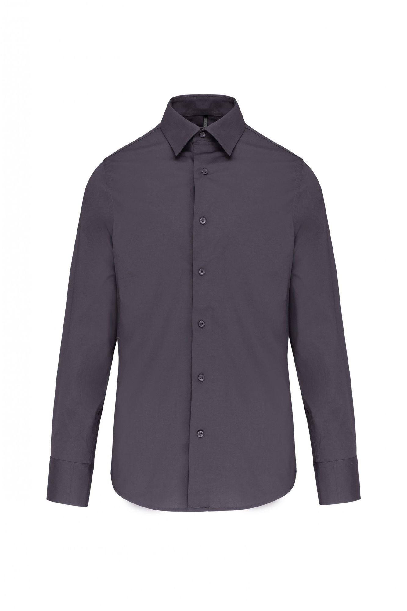 Kariban Mens L/S Stretch Shirt.