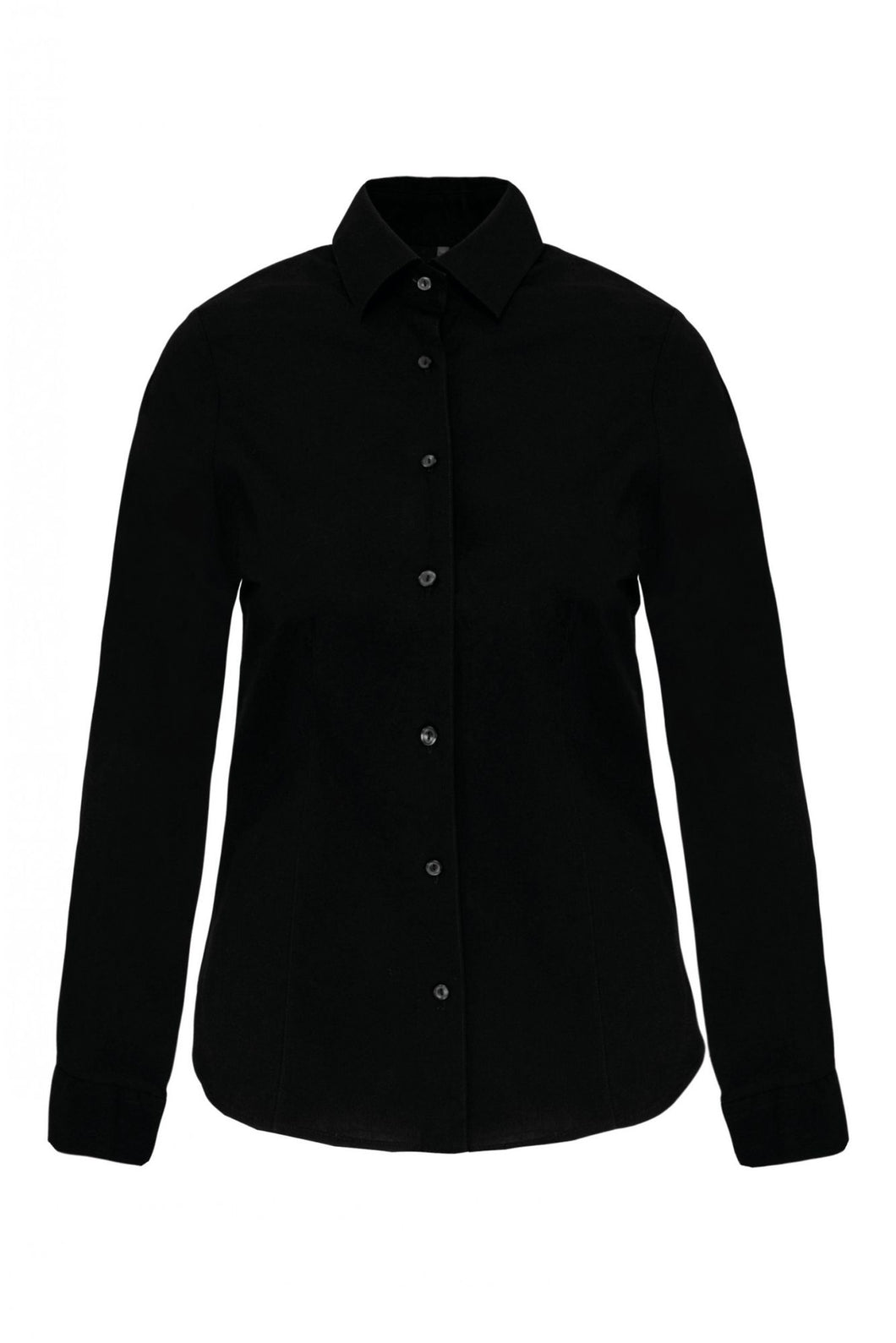 Kariban Ladies L/S Stretch Shirt