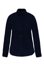 Load image into Gallery viewer, Kariban Ladies L/S Stretch Shirt
