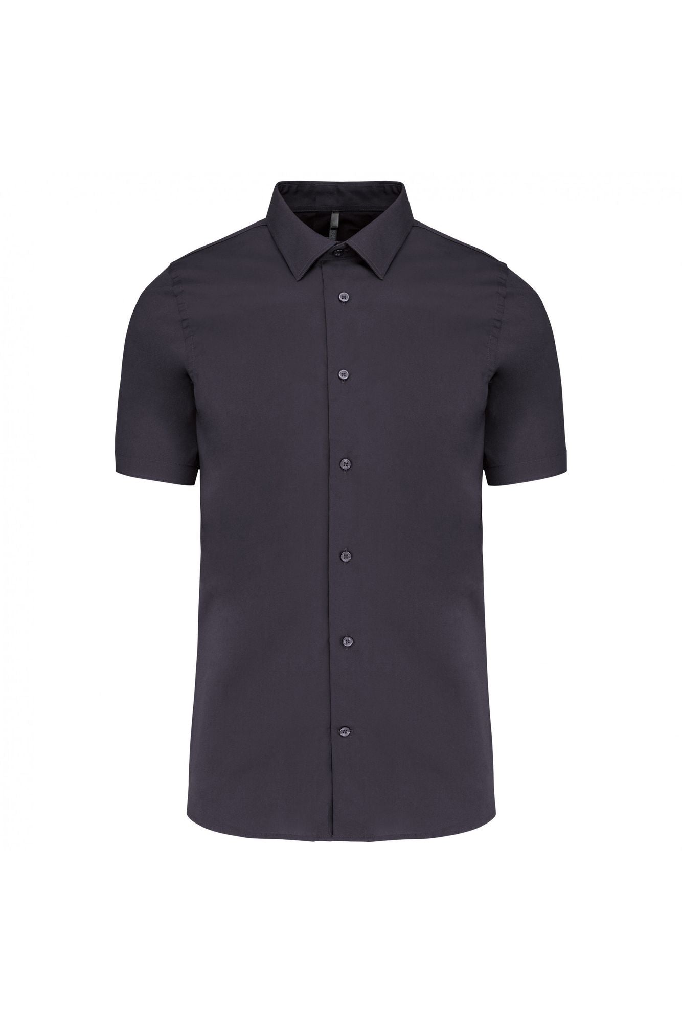 Kariban Mens Stretch S/S Shirt.