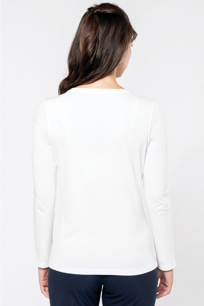 Kariban Premium Ladies L/S Supima T-Shirt.