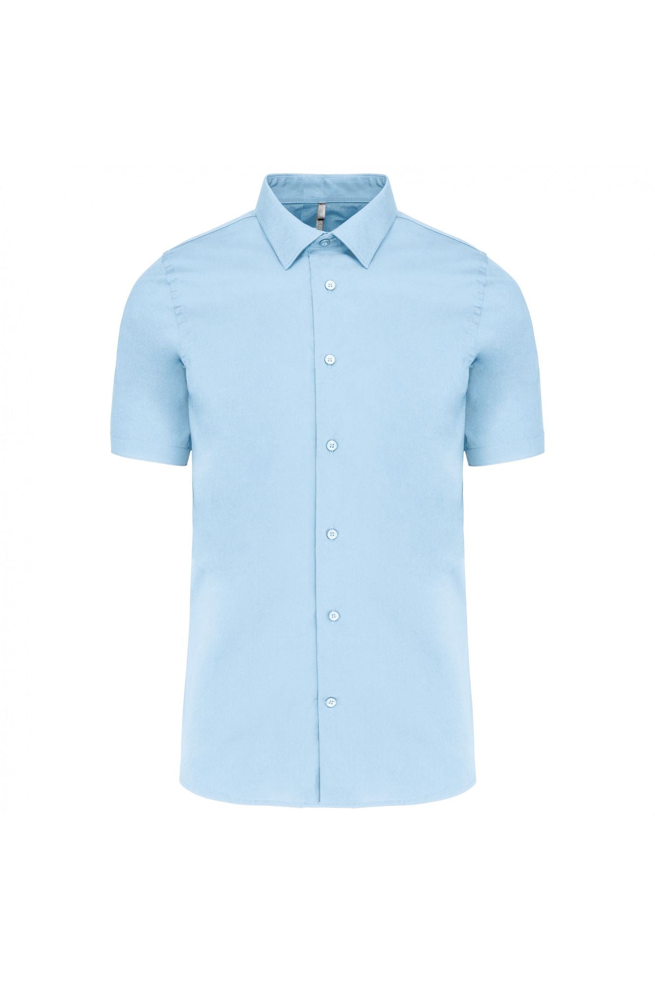 Kariban Mens Stretch S/S Shirt.