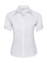 Load image into Gallery viewer, Russell Ladies S/S Ultimate Non-Iron Shirt
